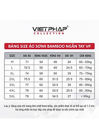 Áo Sơ Mi Nam Ngắn Tay VIỆT PHÁP Form Luxury Chất liệu  Bambo In Sọc lịch lãm, sang trọng 50060