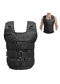 Áo tạ thể lực Oxford 50kg có thể điều chỉnh chuyên dụng tập luyện khi đánh quyền anh