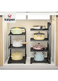 Giá Để Xoong Nồi Thép Carbon Kalpen 2-3-4-5 tầng