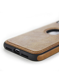 Ốp lưng da cao cấp dành cho iPhone 11 Pro - Màu nâu