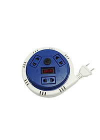 Ổ cắm kéo dài quay tay-cuộn dây kín kiểu đĩa bay mini OQMN3-3 LiOA