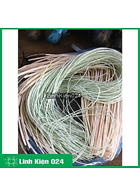 Bộ 5 ống gen cách điện sợi thủy tinh 2,3,4,5,6mm mỗi loại 1m chịu nhiệt cao