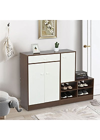 Tủ để giầy bằng gỗ thiết kế thông minh SMLIFE Raizen