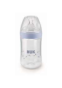 Bình Sữa Nhựa PP Nature Sense 260ml Núm Ti Silicone S2 Nuk NU21496 (Size M) - Màu Ngẫu Nhiên