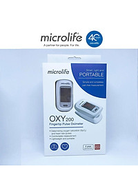 Máy Đo Nồng Độ Oxy Trong Máu Và Nhịp Tim Microlife OXY200 | Máy Chuyên Dụng Tại Các Bệnh Viện , Phòng Khám , Gia Đình