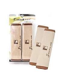 Combo 2 Trang Trí Bọc Dây An Toàn FOCUS F-X01A Màu Kem