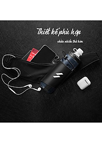 Túi Đeo Hông Đạp Xe Đạp/ Đai Chạy Bộ Có Ngăn Đỡ Bình Nước Và Ngăn Chứa Nhỏ Thoáng Khí MaiLee