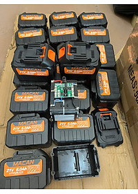 HÀNG  CHÍNH HÃNG  - Pin MACAN 15 Cell 21V dung lượng cao chân pin phổ thông