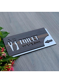 Bảng gỗ CARINA TB006- Bảng toilet- Bảng phòng vệ sinh- Bảng WC F06