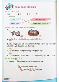 Đọc hiểu mở rộng văn bản Tiếng Việt 1 Theo chương trình Giáo dục phổ thông 2018