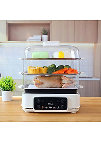 (HOT NEW) Nồi Lẩu Hấp 4 Tầng 24L SEKA SK6620 - 1500W Đa Năng 4 in 1 Hấp, Lẩu, Khử Trùng, Tiệt Trùng - Hàng Chính Hãng Bảo Hành 2 Năm