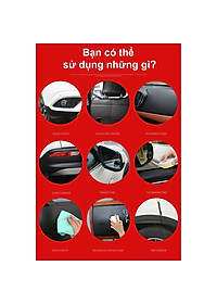   Dung Dịch Dưỡng, Phục Hồi Nhựa Nhám, Làm Đen nhựa nhám, Làm Mới Ghế Da DASHBOARD WAXING 450ml