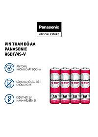 Hộp 60 viên Pin than đỏ AA Panasonic R6DT/4S-V – Hàng Chính Hãng