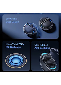 Tai nghe bluetooth V5.3 TWS Baseus Bowie E5x ( 6H, RGB Light, Hi-Fi audio, 4-Mic Noise Reduction) Hàng Chính Hãng