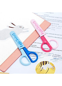 Kéo Học Sinh 121Mm Deli - Hồng/Xanh - 1 Chiếc - E6021