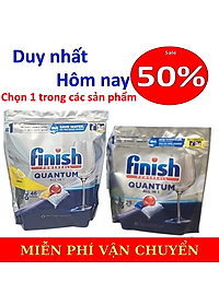 Túi 36 viên rửa chén Finish Quantum Max Dishwasher Tablets QT09445