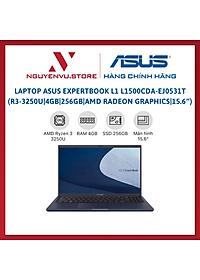 Laptop Asus ExpertBook L1 L1500CDA-EJ0531T (R3-3250U | 4GB | 256GB | AMD Radeon Graphics | 15.6″ FHD | Win10) – Hàng Chính Hãng