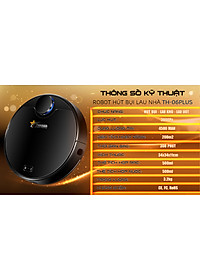 Robot hút bụi TAHAWA TH-06 PLUS Robo hút bụi lau nhà  với các tính năng nổi bật và hiện đại. Tiết kiệm thời gian và công sức khi sử dụng riêng biệt từng chế độ robot hút bụi lau nhà thông minh 3 in 1 hút, quét, ,lau. Bảo hành chính hãng 2 năm