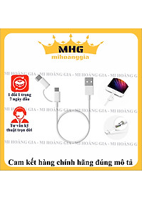 Dây Cáp Sạc Đa Năng 2 Trong 1 USB Type-C / Micro USB Xiaomi (1m) - Hàng Chính Hãng