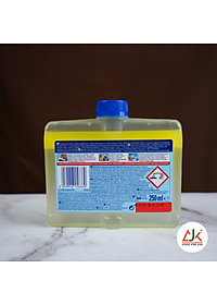 Dung dịch vệ sinh máy rửa bát Finish 250ml - Dành cho máy rửa chén - Nhập khẩu tại Đức