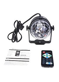 Đèn nháy led pha lê mini RGB giá rẻ,dải led chuyển động đa màu,đa hình,cảm biến nhạc có remote