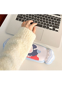 Miếng Kê Tay Bàn Phím, Đệm Lót Chuột Mouse Pad Thỏ Kẹo Ngọt_ Hàng Chính Hãng