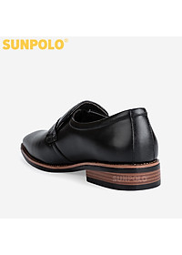 Giày Nam, Giày Tây Nam Da Bò SUNPOLO SPH428 (Đen, Nâu)