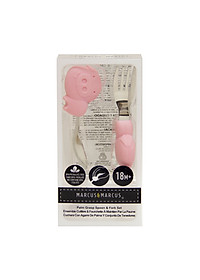Bộ thìa nĩa tập ăn cho bé Palm Grasp Marcus & Marcus, từ 18 tháng