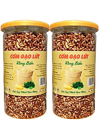 CƠM GẠO LỨT RONG BIỂN GIÒN THƠM - HŨ 250G HIỆU SK FOOD