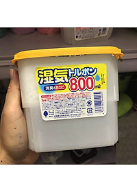 Set 03 Hộp hút ẩm, khử mùi Kokubo 800ml - Hàng nội địa Nhật Bản
