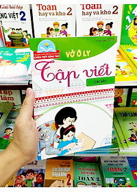 Vở Ô Ly Tập Viết - Các Vần - Theo Chuẩn Chương Trình Sách Giáo Khoa Mới - Chân Trời Sáng Tạo