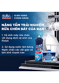 Combo phụ gia: Nước làm bóng 500ml + Dung dịch vệ sinh máy 250ml + Muối rửa chén bát 1kg