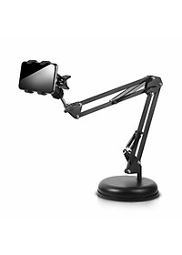 Giá Đỡ Điện Thoại Khung Kim Loại Xoay 360 độ, Chân Đế Chống Lật, Tùy Chỉnh Nhiều Góc Độ, Dùng Để Livestream, Giải Trí, Học Online - HÀNG CHÍNH HÃNG