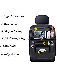Túi treo đồ ghế sau ô tô, túi treo đồ đa năng trên ghế ô tô
