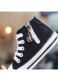 Giày thể thao cho bé trai và bé gái T11 đen