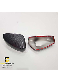 Bộ ốp gương chiếu hậu Mazda 2 2015-2021 vân Carbon cap cấp