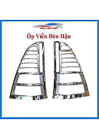 Ốp viền đèn pha hậu Innova 2006-2007-2008 mạ crom trang trí làm đẹp xe