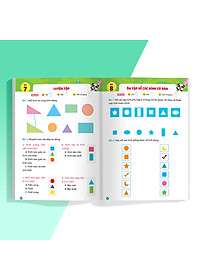 Sách Phiếu Luyện Toán Tư Duy Cùng Gấu Kiki 2. Làm Quen Với Hình Khối