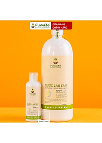 Nước lau sàn hữu cơ enzyme sinh học từ vỏ dứa Fuwa3e 1L - hương SẢ CHANH/ QUẾ