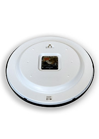 Đồng hồ treo tường Nhật Bản Rhythm CMG599NR02- Kt 30.6 x 4.0cm, 630g Vỏ nhựa. Dùng Pin.