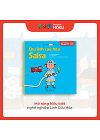 Truyện Ehon bé 1-2-3 tuổi - Chú lính cứu hỏa Salsa