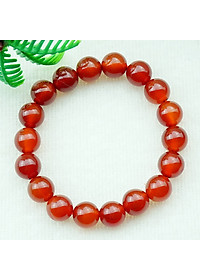 Vòng tay mã não đỏ tự nhiên 8 mm