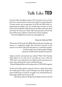 Talk Like TED: The 9 Public Speaking Secrets Of The World's Top Minds