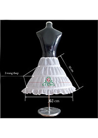 Tùng phồng cho bé mặc trong váy tạo độ phồng đẹp chuẩn váy công chúa