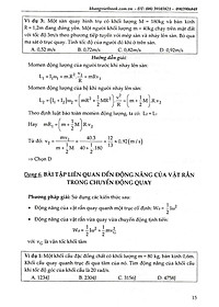 Sách Kĩ Thuật Giải Nhanh Bài Tập Trắc Nghiệm Vật Lí 12 (Tập 1)