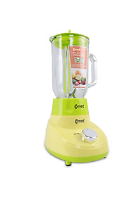 Máy xay sinh tố Comet CM9986 – 2 cối thủy tinh chống trầy, dung tích 1.25L, công suất 350W – Xay sinh tố, thịt, gia vị – Hàng chính hãng, bảo hành 12 tháng