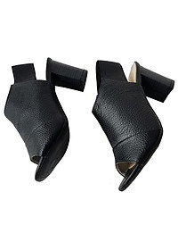 Giày Cao Gót Da Bò Thật BIGGBEN Gót 7 Phân SDCG73