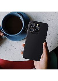 Ốp lưng sần chống sốc cho iPhone 14 Pro / 14 Pro Max mặt lưng nhám hiệu Nillkin Super Frosted Shield Pro cho khả năng chống sốc cực tốt, chất liệu cao cấp, mặt lưng nhám sang trọng - Hàng nhập khẩu