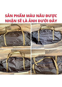 Đồ cắm trại túi lều campout đa năng để đồ dã ngoại du lịch nhanh gọn vải canvas A142