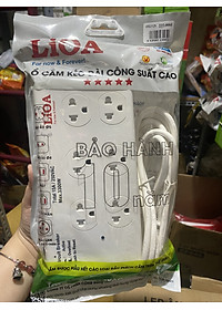 Ổ cắm kéo dài LiOA công suất lớn 6 ổ cắm (6SS2.5-2 6SS2.5-3)